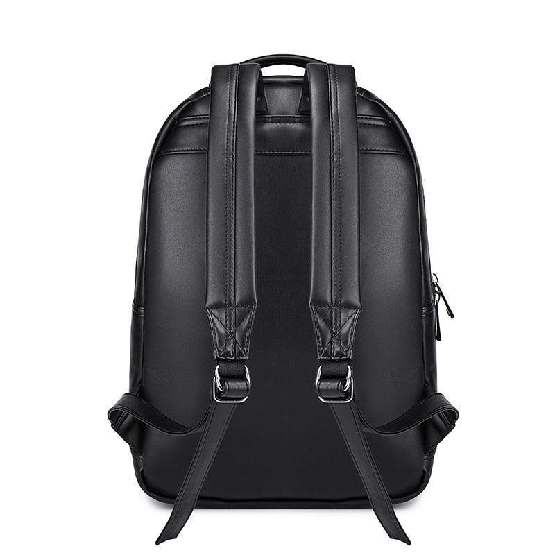 designer leather travel backpacks Men's Backpack - Thick Leather Backpacks