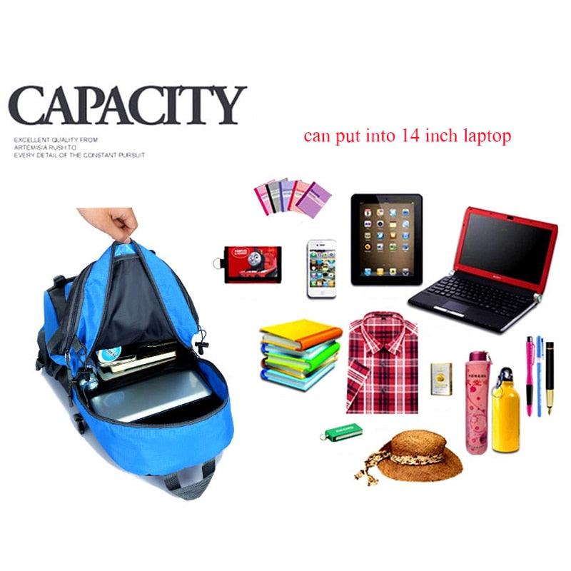 Great Men's Backpack - Waterproof Multifunctional School Travel Casual Bags (3MA1)