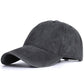Men's Baseball Cap - Outdoor Summer Solid Color Washed Retro Distressed Cap (MA3)