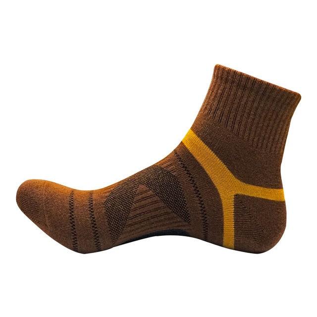 Men's Basketball Socks - Middle Socks Breathable Running Windproof Sport Socks (1U92)