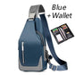 Men's Messenger Bag -Shoulder Oxford Cloth Chest Bags - Crossbody Casual messenger Bags (D79)(LT8)