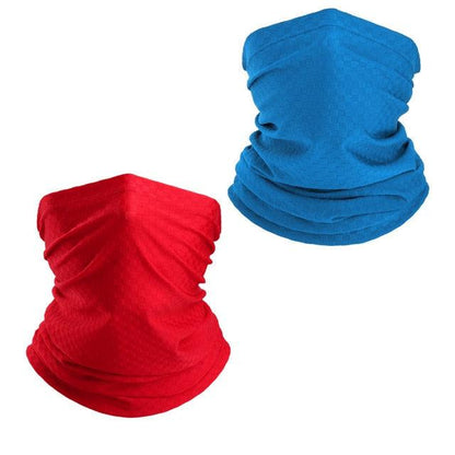 Men's Neck Gaiter Cover Face Scarf - Bandana Tube Scarves Soft Comfortable Smooth (D17)(MA7)