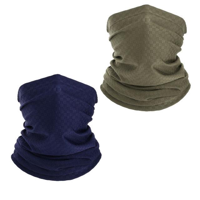 Men's Neck Gaiter Cover Face Scarf - Bandana Tube Scarves Soft Comfortable Smooth (D17)(MA7)