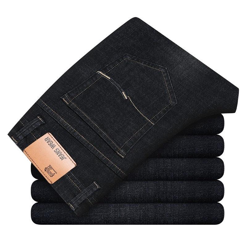Men's Slim Fit Jeans - Fashion Business Classic Style Stretch Jeans (TG2)