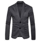 Trending Blazers - Fashion Casual Slim Fit Button Suit Blazer Jacket (2U10)