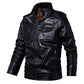Amazing Great Quality Men's Leather Jackets - Winter New Casual Motorcycle PU Jacket - Biker Leather Coats (D100)(TM3)(CC1)