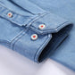 Men's Regular Fit Long Sleeve Shirt - Thin Casual Cotton Shirts (D8)(TM1)
