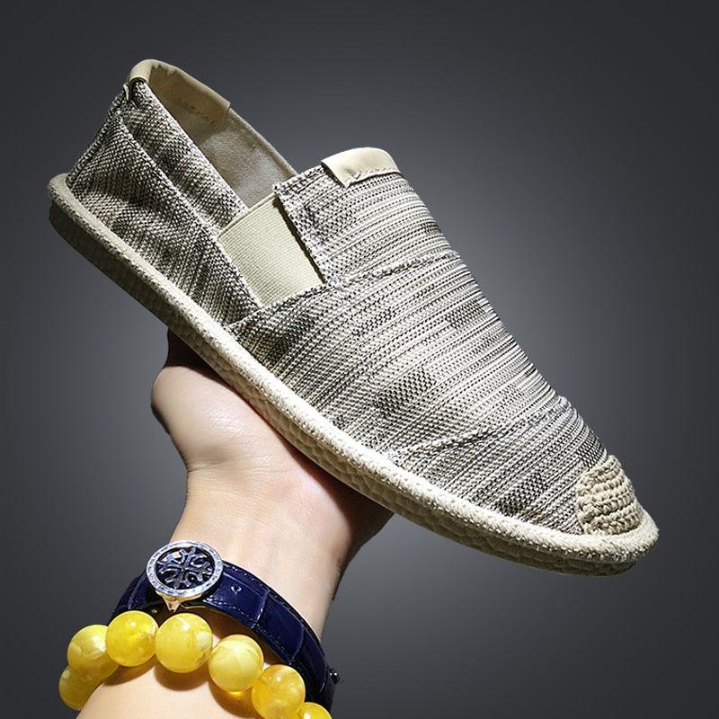 Men's Casual Breathable Loafers Shoes - Fashion Soft Slip On Espadrilles (D12)(MSC2)(MSC2A)