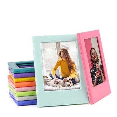 Mini Colorful DIY Magnetic Photo Frame Fridge Refrigerator Magnet Picture Frame for Holding 3 Inch Photos (AD3)