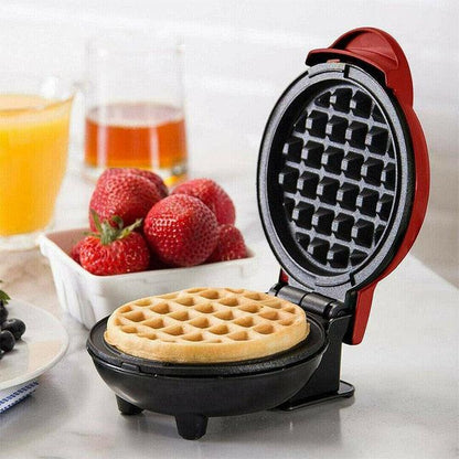 Mini Electric Non-Stick Waffle Maker Mold Pancake Bakeware Pan Bubble Egg Cake Oven (2H1)(F59)