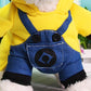 Minions Cosplay Dog Clothes - Small Dogs Winter French Bulldog Coat Cartoon Dog Halloween Costume (D69)(W5)(W7)