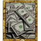 US Dollar Banknote Soft Flannel Summer Blanket Comfort Throw Blankets (D63)(4BM)