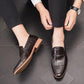 Trending Summer Men's Fashion Loafers British Gentleman Dress Formal PU Leather Shoes (MSF3)(F14)
