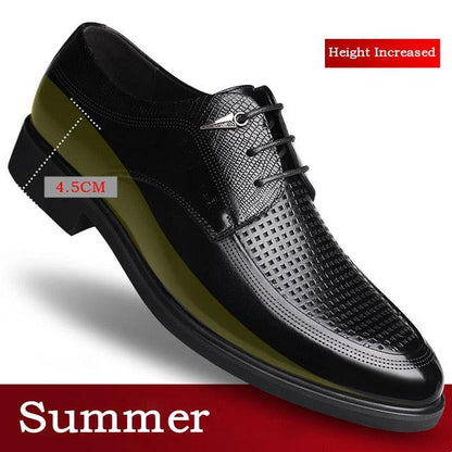 Men's Oxford Dress Shoes -Summer Spring Height Increased Male Wedding Shoes (MSF2)(MSF4)