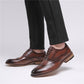 Great Brogue Gentleman Dress Shoes - Pointy Lace-up Office Business Wedding Suit Shoes (MSF1)(MSF4)(F14)