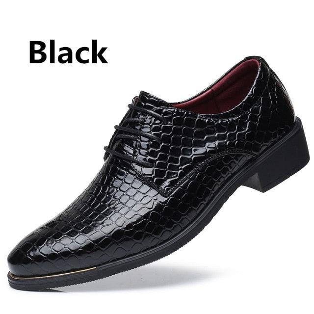 Great Stone Pattern Men's Formal Shoes -Dress Shoes - Men Business Shoes (MSF2)(F14)