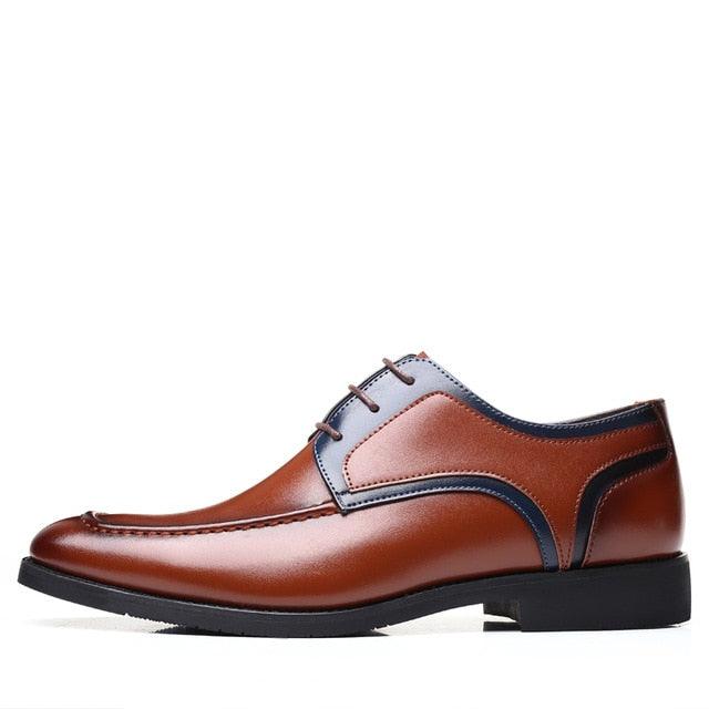 Stylish British Men's Oxford Dress Shoes - Men's Casual Business Wedding Suit Shoes (D14)(MSF2)(MSC4)(MSC1)