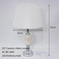 Modern High Quality fabric ceramic desk light E27 LED 220V table Lamp for Reading bedside (LL6)(LL1)(F58)