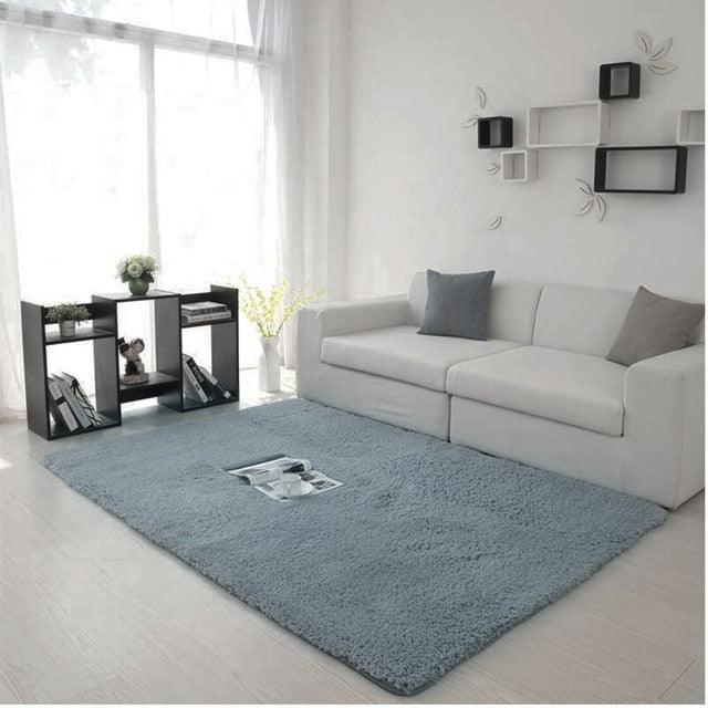 Modern Home Shaggy Floor Rug Carpet Tie Dyeing Plush Floor Fluffy Mats Kids Room Area Rug Living Room (RU2)(1U68)(F68)