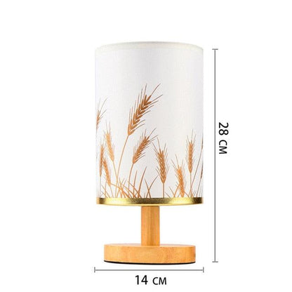 Modern Wood Led Table Light Bedroom Bedside Table Lamp - Reading LED Desk Lamp Living Room (LL6)(LL1)