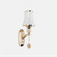 Modern novel metal glass Artistic style wall Lamp LED E14 220V Lustrous Wall Lights (LL6)(LL1)(F58)