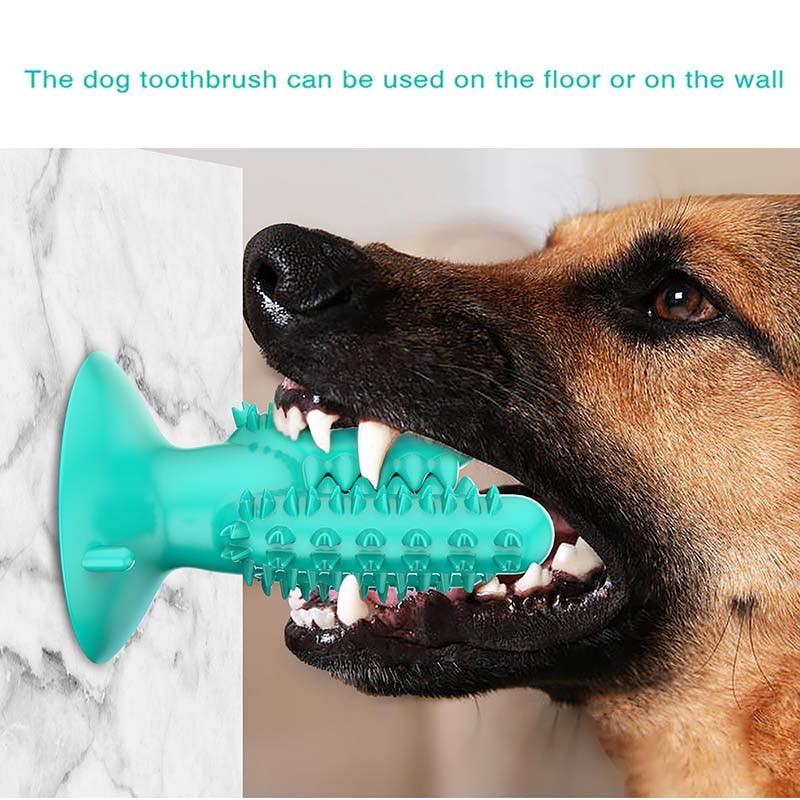 Multifunction Dog Toothbrush Flexible Pet Molar Bite Toy - Cleaning Teeth Dog Chew Stick Toys (7W2)