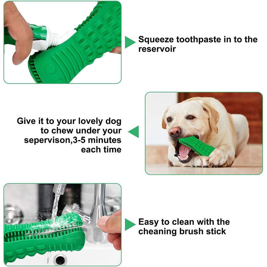 Multifunction Dog Toy - Durable Teeth Cleaning Dog Molar Toothbrush For Aggressive Chewers - Pet Toys (1U73)