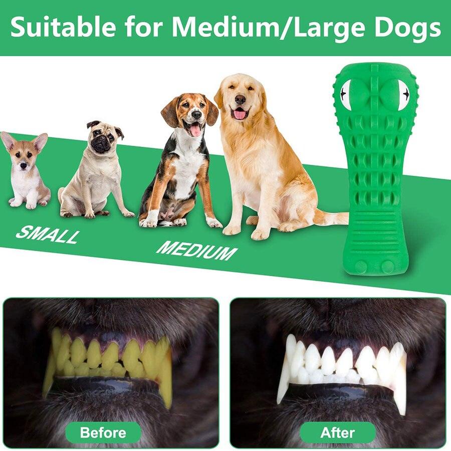 Multifunction Dog Toy - Durable Teeth Cleaning Dog Molar Toothbrush For Aggressive Chewers - Pet Toys (1U73)