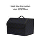 Car Organizer Trunk Storage Bag - PU Leather Trunk Stowing Tidying Universal Auto Organizers Box (3LT1)(F89)