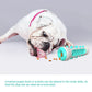 Multifunction Pet Dog - Molar Bite Toy - Tooth Cleaner Bone Chew Cleaning Toothbrush Toys - Bite Resistant (7W2)