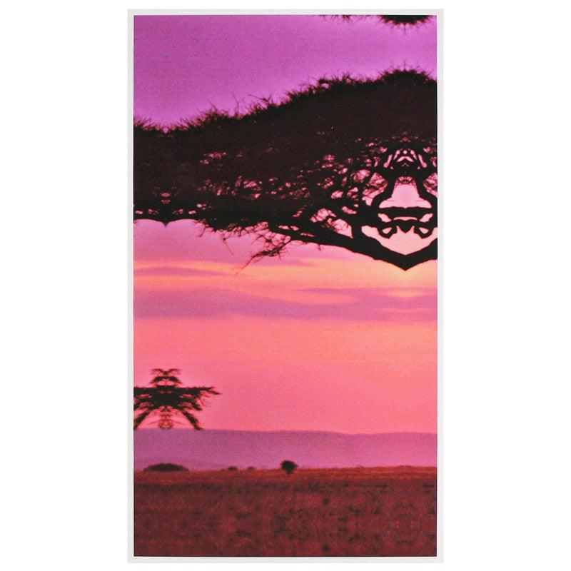 NEW 5 Panels Abstract Sunset Tree Oil Paintings Print On Canvas Posters Landscape Wall Art Pictures (AD1)(1U62)