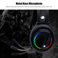 NEW K1 Head-Mounted Professional Gaming Headset RGB Colorful Lighting Mic PC Phone For PS4 XBOX Switch Gamer Wired Headphone USB (D49)(AH)