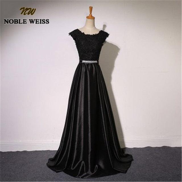 Trending Long Floor Length Dresses - Lace Evening Dress - With Bowknot Belt (WSO3)(WSO5)(WSO4)(F18)
