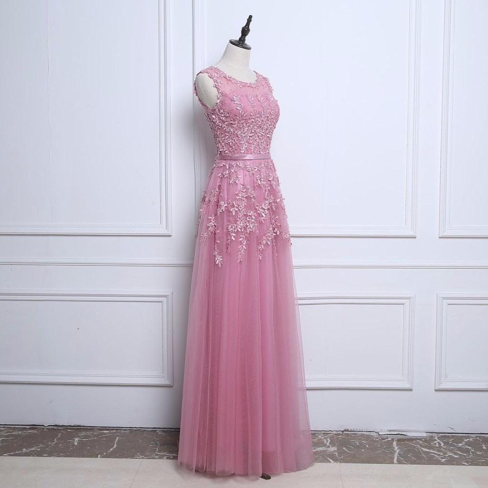 Great Beading Sexy Long Evening Dresses - Bride Banquet Elegant Floor length Dress (WSO2)(WSO3)(WSO5)