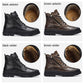 Trending Natural Cow Leather Men Boots Winter Handmade Retro Men Boots Genuine Leather Men Winter Shoes (MSB1)(MSF6)(F13)(1U13)(1U16)(MSB4)
