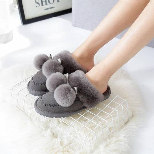 Amazing Natural Wool Women Slippers - Winter Home Warm Footwear (SS4)(SS2)