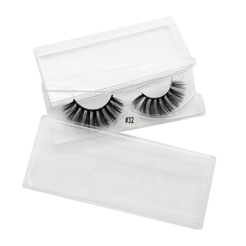 New 20 PCS Lashes In Bulk Mix 3d Mink Lashes Wholesale Eyelashes Natural Mink Eyelashes (M2)(1U86)