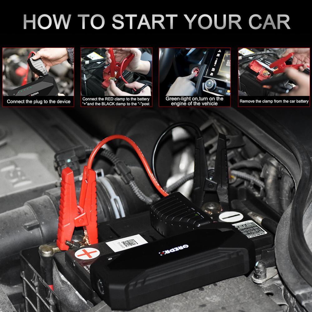 Car Jump Starter 1500A - 12V Car Buster Auto Starting Device - Power Bank (CT6)(CT1)(3U60)