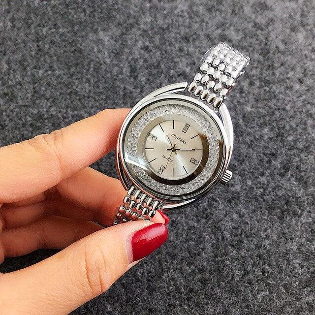 New Classic Designer Watches - Famous Women Luxury Rhinestone Wrist Watches (D82)(9WH3)