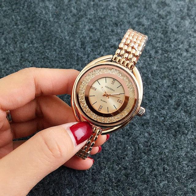 New Classic Designer Watches - Famous Women Luxury Rhinestone Wrist Watches (D82)(9WH3)