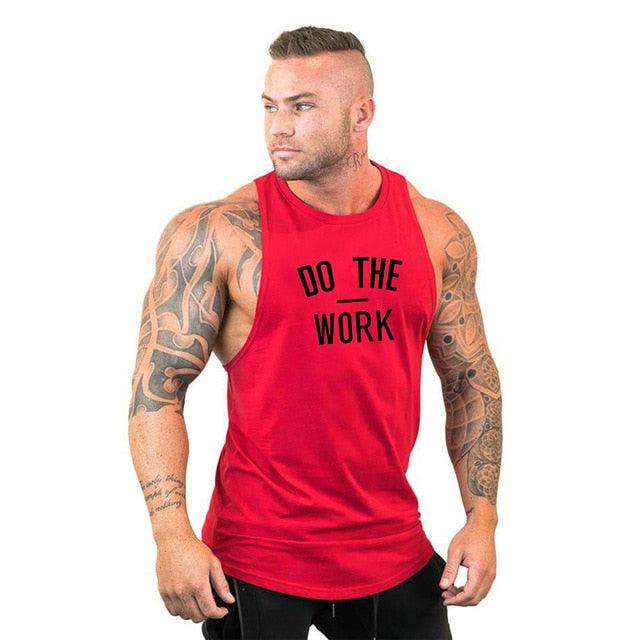 Stringer Hoodies Sporting Fitness Brand Tank Top - Men's Gyms Clothing Cotton Pullover Hoody (TM7)