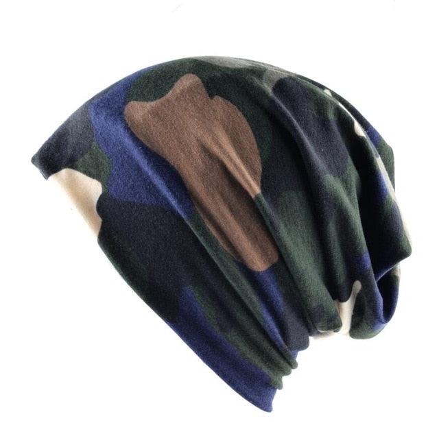 New Fashion Turban Hats - Spring And Autumn Soft Beanies Muffler Scarf Dual-Use Caps (MA8)(F103)