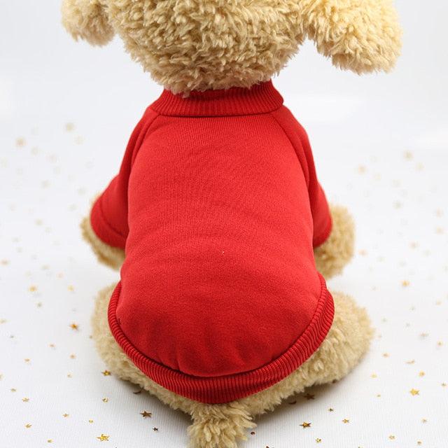 New Fashion Dog Clothes - Small Dogs Soft Puppy Pet Cat Sweater Jacket Coat (W4)