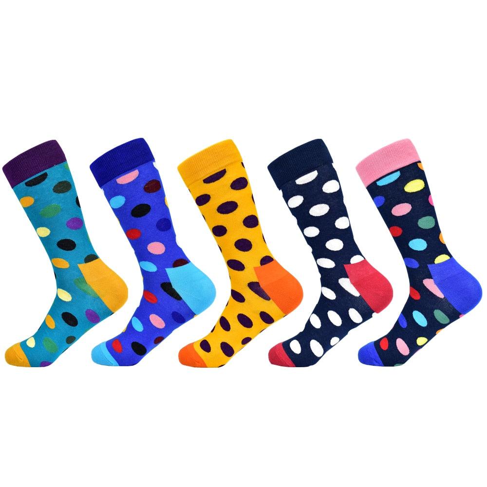New Hot Selling Men's Socks - Classic Color Cotton Socks Dot - Men's Fashion (TG8)