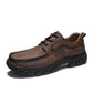 New Men's Shoes - 100% Genuine Leather Casual Shoes - Comfortable Work Shoes (MSC2)(MSB4A)
