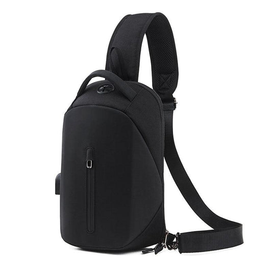 New Multifunction Crossbody Men Bags - Waterproof USB Charging Chest Pack (3MA1)(F78)