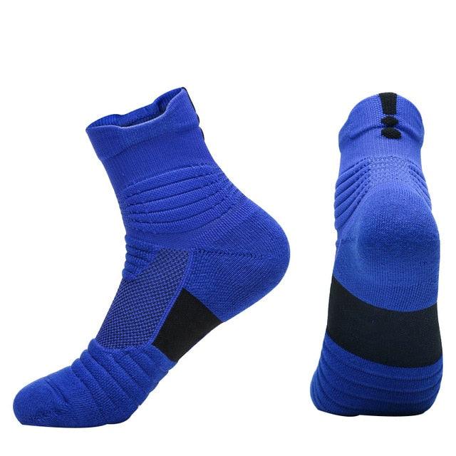 New Sports Socks - Men's Professional Basketball Running Towel Bottom Anti-Slip Sport Breathable Socks (1U92)