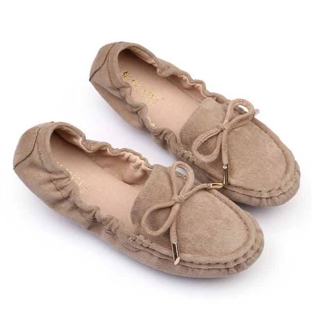 New Summer Great Comfortable Moccasins Femme Shoes - Women's Flats Casual Shoes (FS)