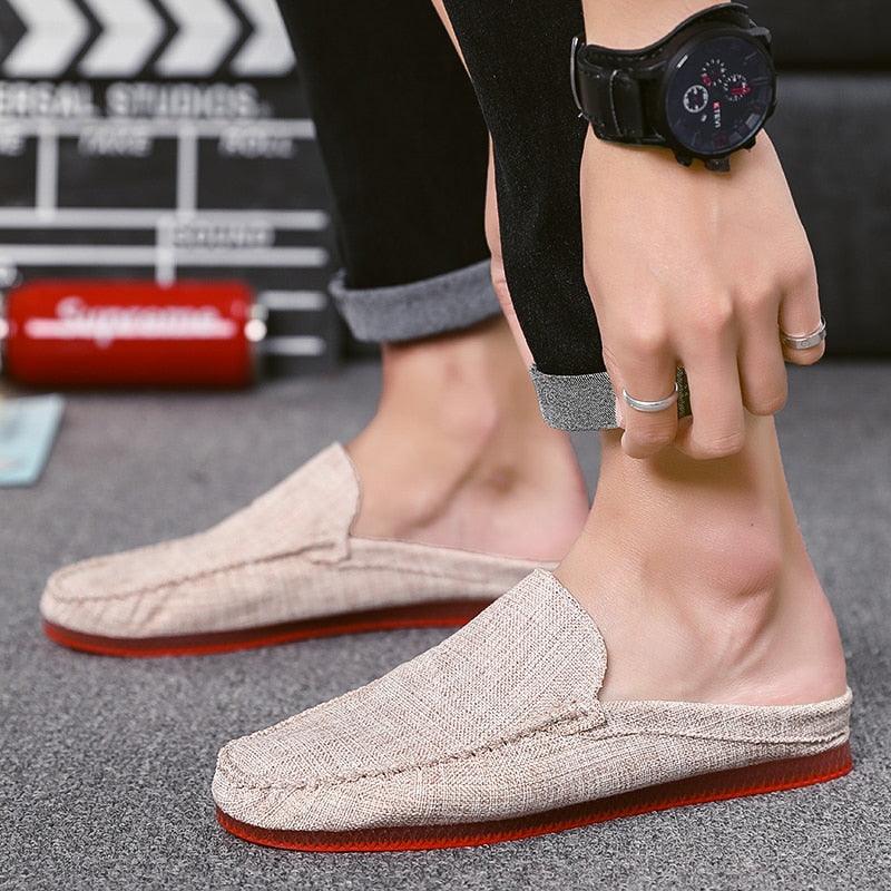 New Trend Men Casual Shoes - Breathable Slippers Slip-On Casual Sneakers (MSC2)(MSC2A)(MSC4)(MSC1)(F12)