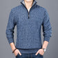 New Winter Men's Sweater Casual Pullover - Men's Warm Sweaters Slim Stand Collar Knitted Pullovers (TM6)